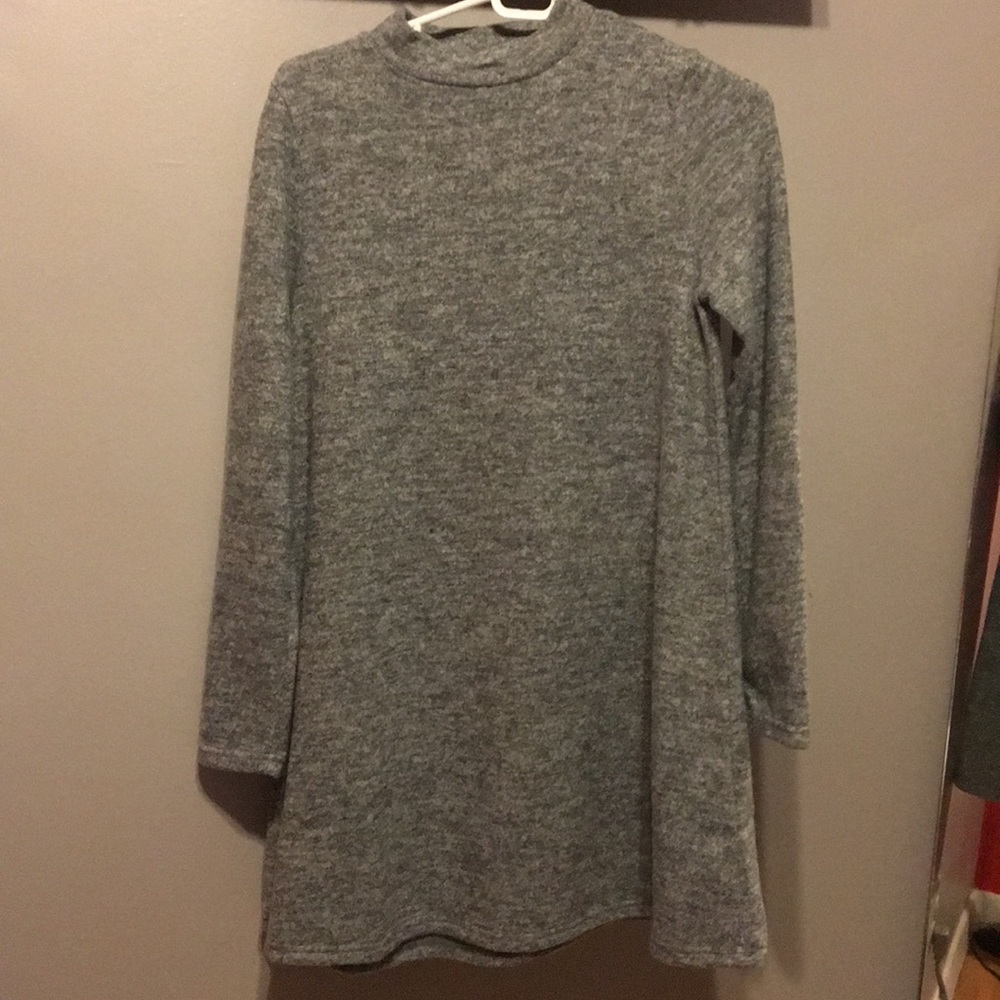 New Gray sweater dress